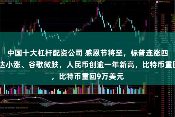中国十大杠杆配资公司 感恩节将至，标普连涨四日，英伟达小涨、谷歌微跌，人民币创逾一年新高，比特币重回9万美元